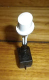 Asko Momentary DPST Pushbutton Switch & White Knob - Part # 8061877