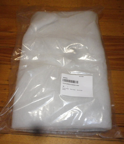 Universal Thick Rangehood Filter Material inc Carbon Filter - Part No. 900403876