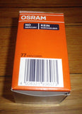 Osram 77Watt 240Volt BC Fancy Round Halogen Globe - Part # 936073