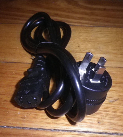 Mains Power Lead - IEC Female to Mains Piggyback Plug 1.5mtrs - Part # ACL486-15