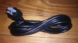 Mains Power Lead - IEC Female to Mains Piggyback Plug 3mtrs - Part # ACL486-3 (Copy)