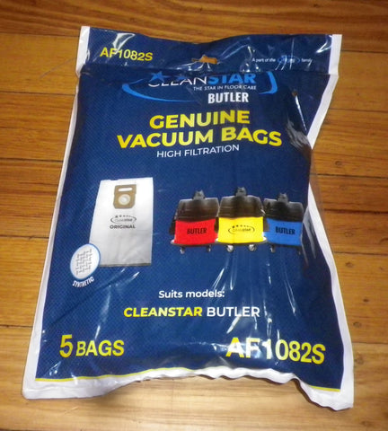 CleanStar Butler VBUT Synthetic Vacuum Cleaner Bags. Part # AF1082S