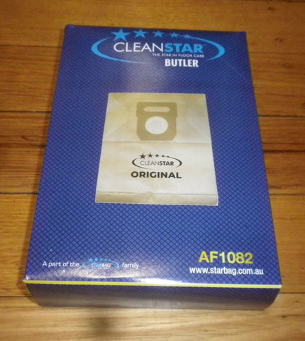 Cleanstar Butler VBUT Canister Vacuum Bags (Pkt 5) - Part # AF1082
