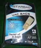 Kirby Generation G3 - G7, UltimateG Vacuum Cleaner Bags (Pkt 4) - Part # AF366-4