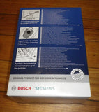 Bosch Ergomax Synthetic High Filtration Vacuum Cleaner Bags - Part No. BBZ41FP