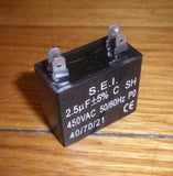 2.5uF 450Volt Motor Start/Run Capacitor - Part # CAC2.5UF