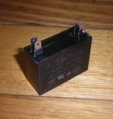4.5uF 450Volt Motor Start/Run Capacitor - Part # CAC4.5UF