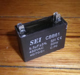 5.5uF 450Volt Motor Start/Run Capacitor - Part # CAC5.5UF