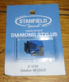 Audio Turntable Stylus - Ortofon NF15XE/II Series Compatible - Part # D1026