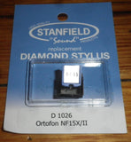 Audio Turntable Stylus - Ortofon NF15XE/II Series Compatible - Part # D1026