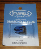 Audio Turntable Stylus - Ortofon NF15XE/II Series Compatible - Part # D1026