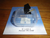 Pioneer PC330/II, PC550/II, PC1000/II Compatible Elliptical Turntable Stylus - Part # D1104E