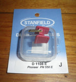 Pioneer PC550E, PC1000E Compatible Elliptical Turntable Stylus - Part # D1108E
