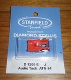 Audio Technica ATN14 Compatible Elliptical Turntable Stylus - Stanfield Part # D1269E