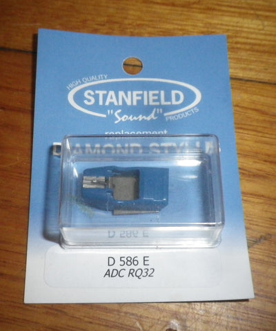 ADC RP32, RP34, Q32, Q34 Compatible Elliptical Turntable Stylus. Part No. D586E