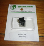 Sanyo ST40D, ST41D Compatible Turntable Stylus - Part # D967SR