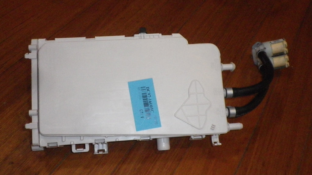 Samsung Front Loader Detergent Drawer Housing with Dual Inlet Valve