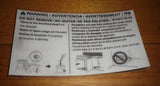 LG WTL Series Top Loader Lid Lock Switch Assy - Part # EBF64556603