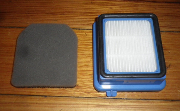 Electrolux Set di filtri per Well Q6-7 Confezione doppia, 1 filtro progressivo, 1 filtro igienico, filtro per aspirapolvere, lavabile, ESKW1