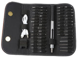 GoldTool Cordless Electric Screwdriver with 55 Bits (USB Charger Not Included) - Part # GTT151