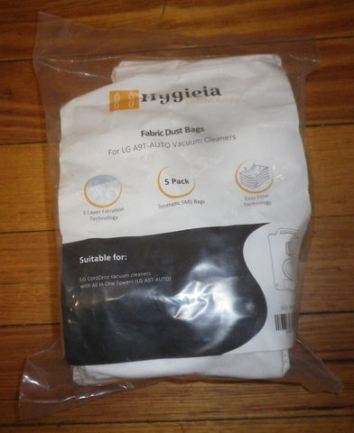 LG A9T-AUTO, A9T-ULTRA, CordZero Compatible Vacuum Bags (Pkt 5) - # HY-AIOBG5