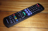 Panasonic BlueRay / DVD Player Compatible Remote Control - Part # N2QAYB000611