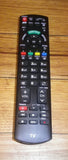 Panasonic 3D Plasma CTV Compatible Remote Control - Part # N2QAYB000747