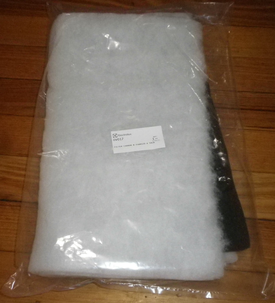 Universal Thick Rangehood Filter Material inc Carbon Filter Part No