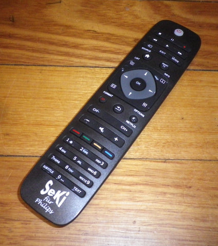Seki Universal Remote Control for Philips TV, LCD, LED, HDTV - Part # PHI-3695