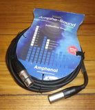 Amphenol 9metre Microphone Cable XLR Male to XLR Female - Part # LA7099