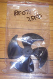 10cm Plastic CCW Fan 3mm Mounting & 4 Blades - Part # RF071