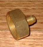 R410A 5/16" SAE Male - 3/4" Female Gas Cylinder Adaptor - Part No. RF162