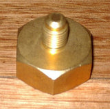 R410A 5/16" SAE Male - 3/4" Female Gas Cylinder Adaptor - Part No. RF162