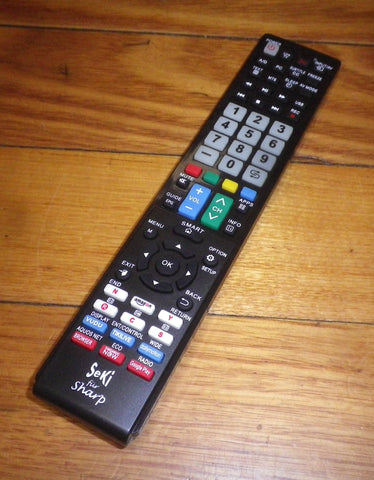 Seki Universal Remote Control for Sharp TV, LCD, LED, HDTV - Part # SHP-3879