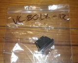 Cleanstar VC80LX DPST Red Illuminated Mains Rocker Switch with Rubber Boot - Part # VC80LX-12