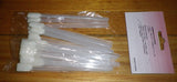 125mm Foam Tipped Cleaning Swabs (Pkt 20) - Part # VCS20A
