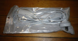 White 1.8mtr Lamp Mains Cord & Plug with Inline Switch & ES Socket - Part # X0010IDLNJ
