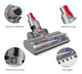 Compatible Motorised Floor Brush Nozzle for Dyson V7, V8, V10, V11, V15 - Part # X0010KT3Y3