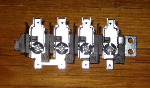 Stove Mains Power Inlet 4way Terminal Block - Part No. 4055549853 ...