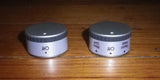 Electrolux EOEM61AS Series Silver Stove Control Knob Set - Part # 0019008083K