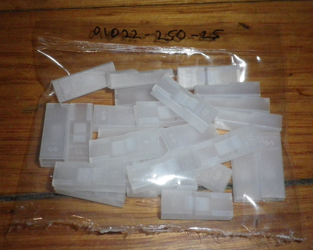 Slip On Cover for Female 6.3mm Spade Terminals (Pkt 25) Part 01022