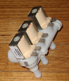 Electrolux EWT Series W/M Triple Outlet 10mm Inlet Valve - Part # 0136200091