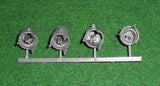 Dishlex Global DX302 Silver Panel Button Set - Part # 0612409002