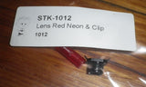 St George Mini Round Red Stove Indicator Lens - Part # 1012