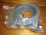 Electrolux Dryer Mains Power Lead with 2p Connector + Earth - Part # 1366115689