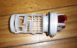 AEG, Electrolux Front Loader Pump Lint Filter Button Trap Insert - Part # 140040243028