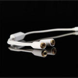 Prolink Quality Audio Lead - 3.5mm Stereo Plug to 2 Sockets 2mtr - Part # MP155