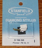 Pioneer PN10, PN11 Compatible Turntable Stylus - Stanfield Part # D190SR