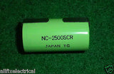 Nickel Cadmium Sub-C 2500mAh Fast Charge Tagged Battery - Part # CAD615