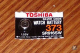 SR916SW Silver Oxide 1.55Volt Watch Battery